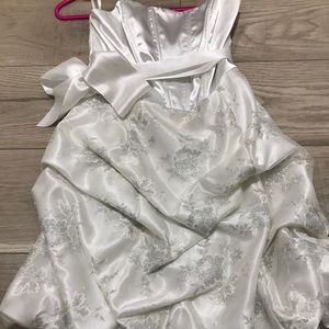 White Short Prom Dress